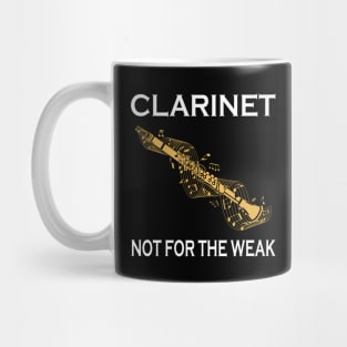 Clarinet Not For The Weak Mug